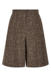 agnona amanda wide bermuda shorts embody sartorial excellence through a structur