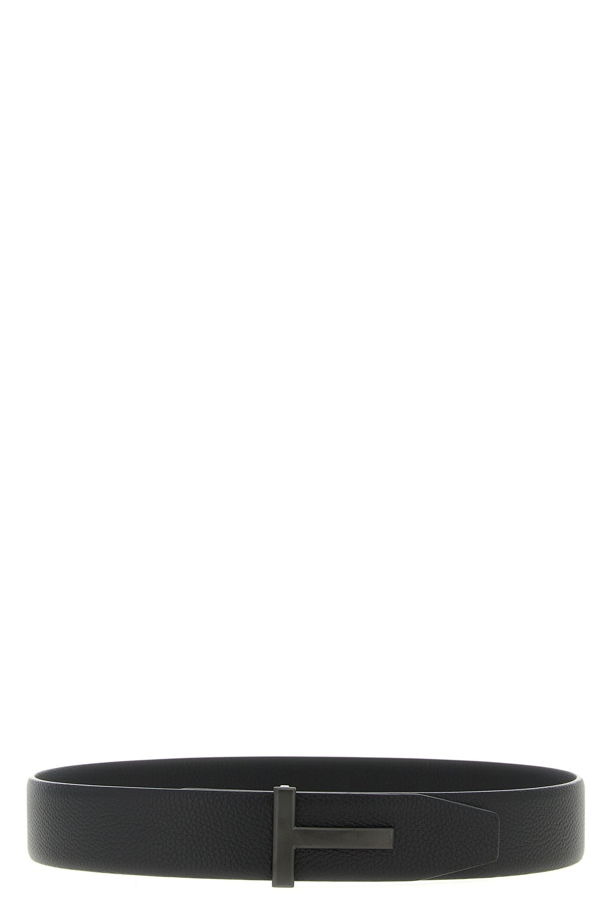 soft hammered leather belt