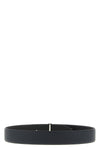 icon grain leather reversible belt