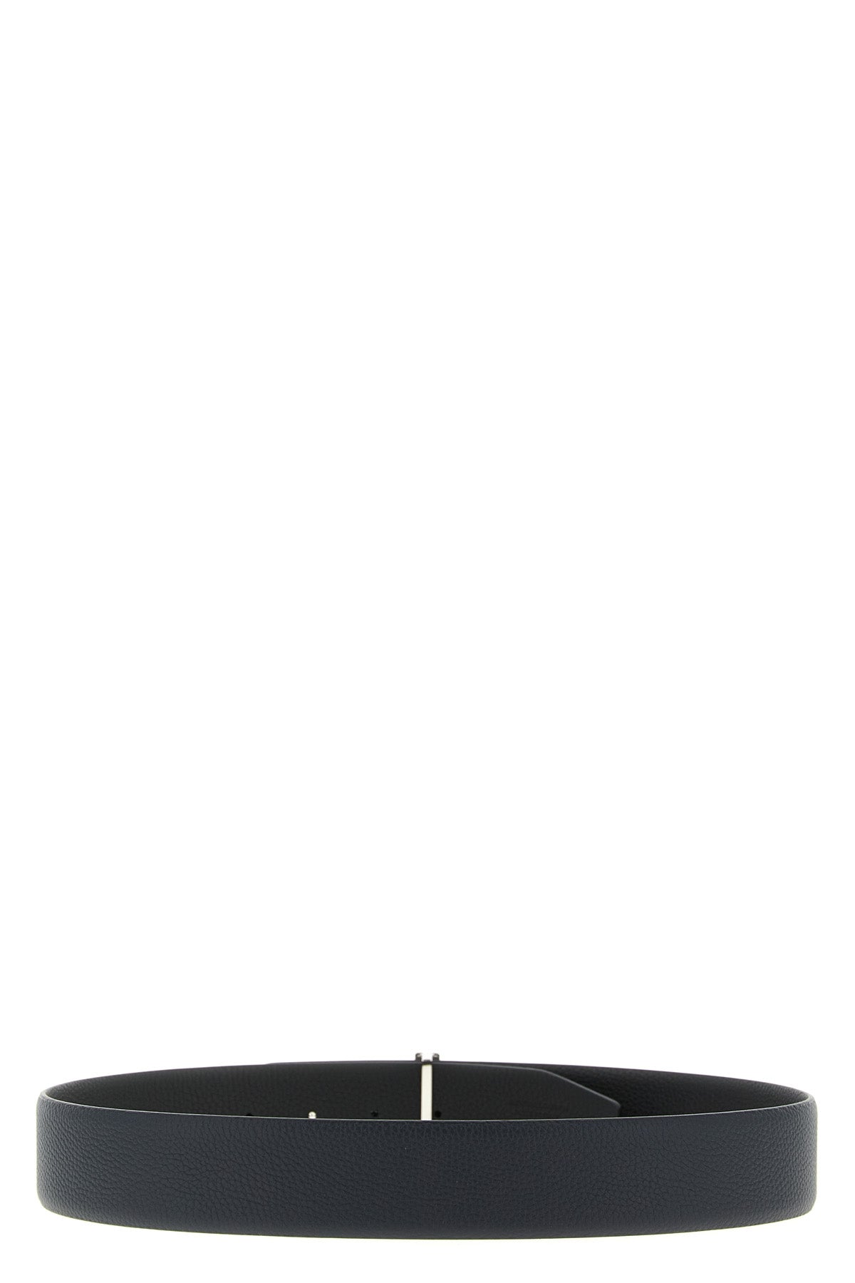 icon grain leather reversible belt