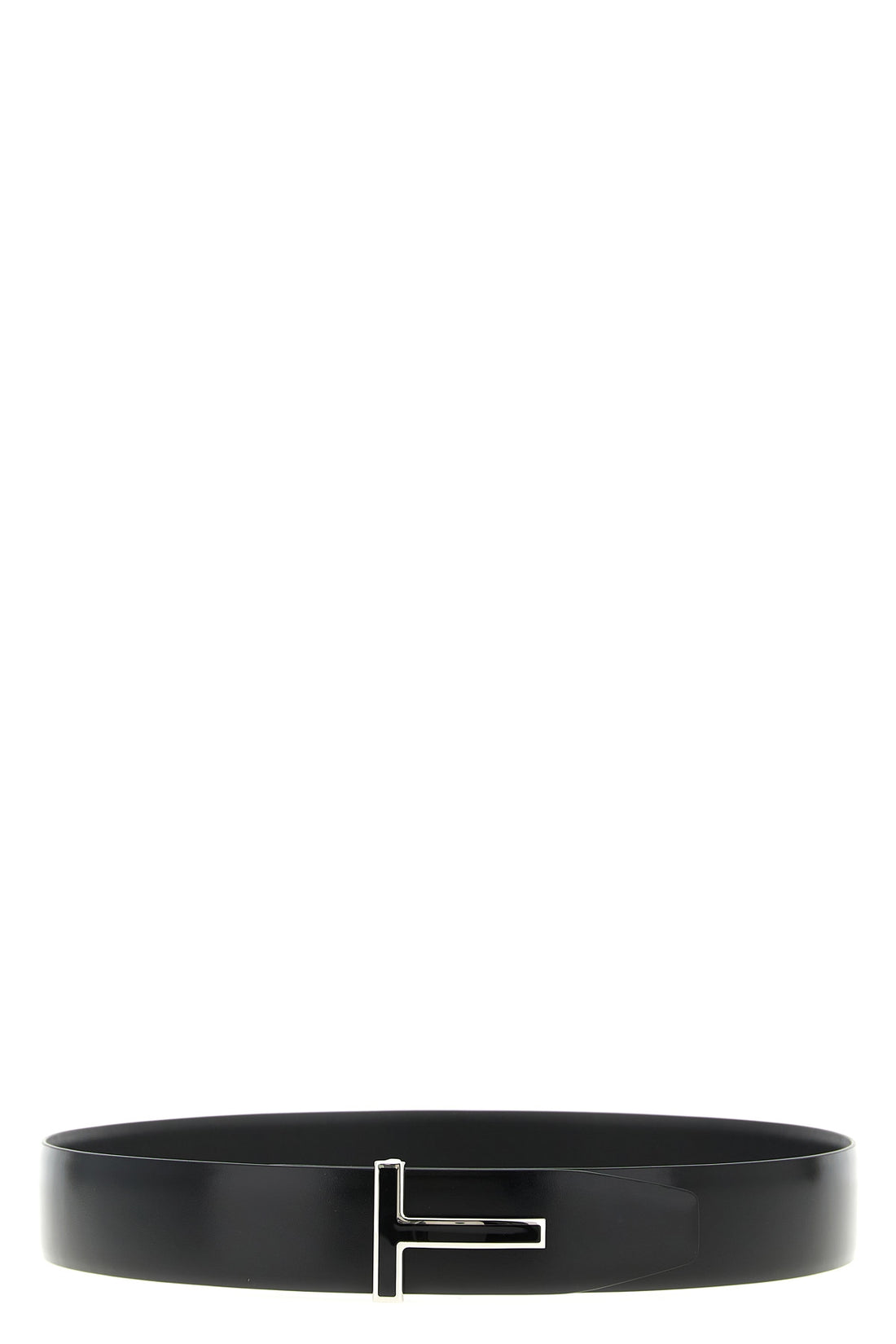 TOM FORD 85 cm shiny smooth calf leather reversible belt