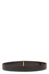 hammered leather belt