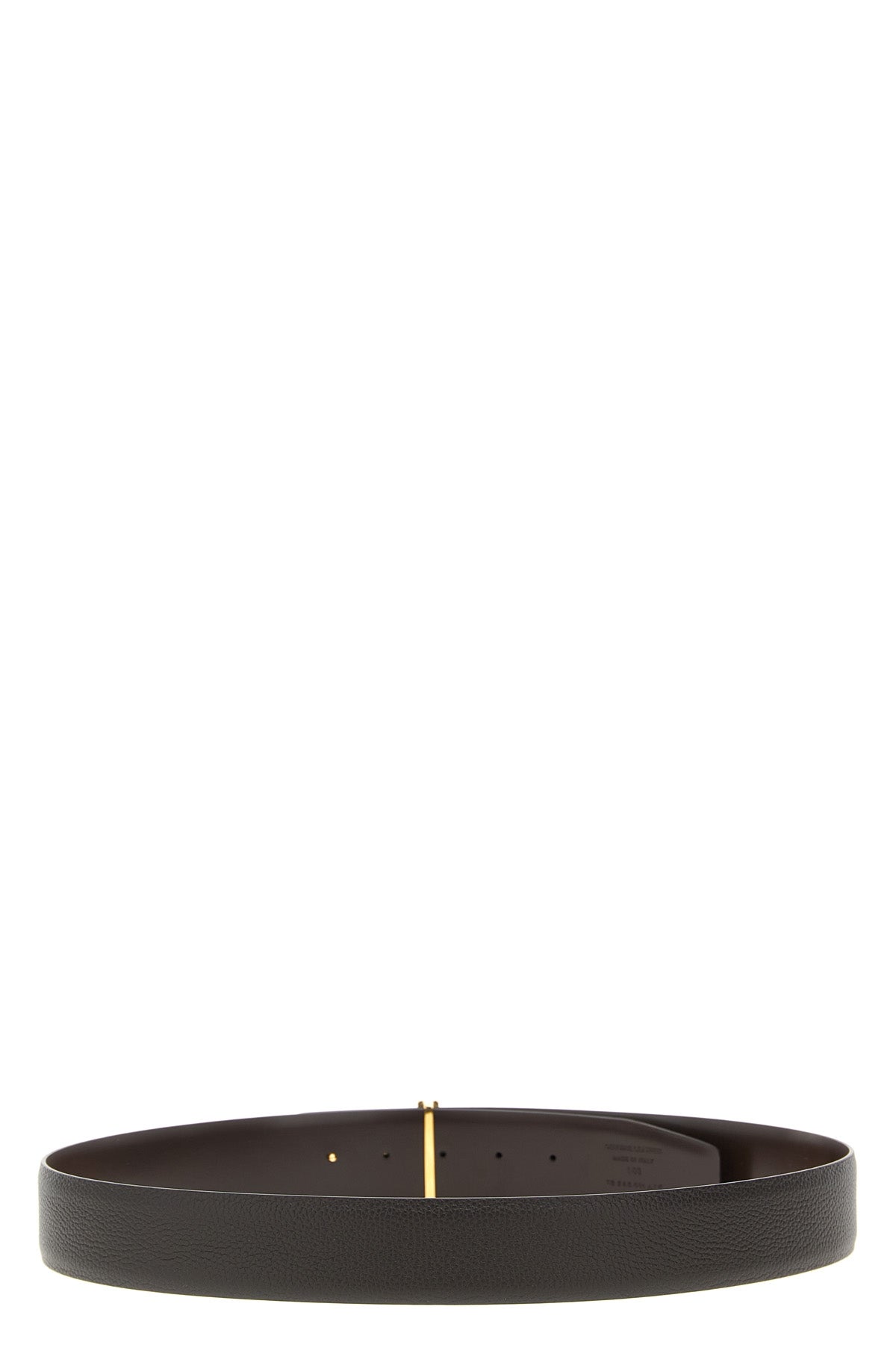 hammered leather belt