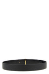 icon reversible belt in grain and smooth leather