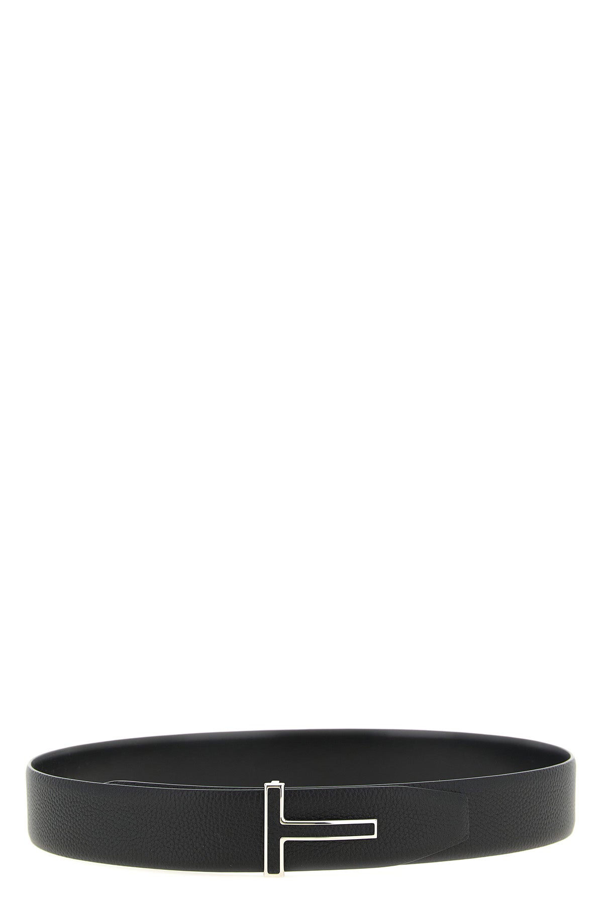 icon reversible belt in grain and smooth leather