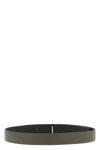 icon grain leather reversible belt