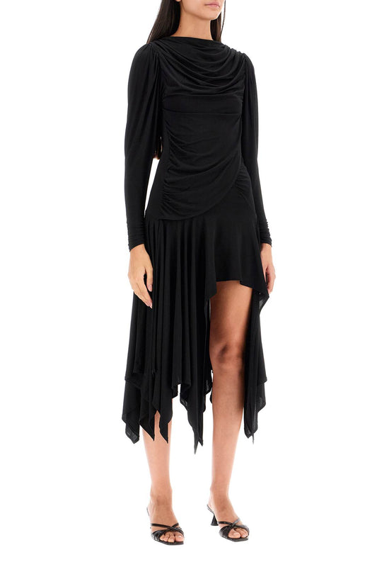 draped mini dress mel