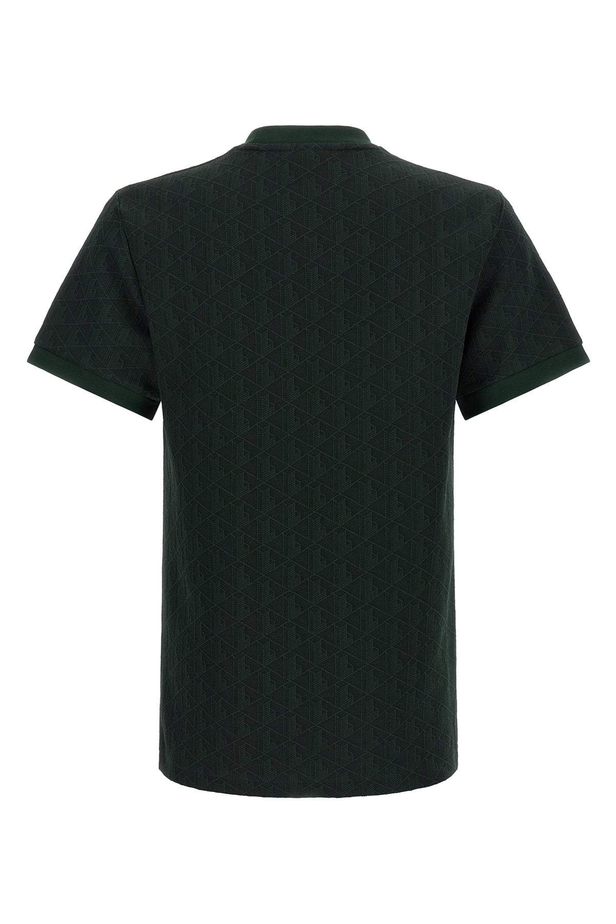 the lacoste monogram jacquard t-shirt