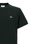 the lacoste monogram jacquard t-shirt