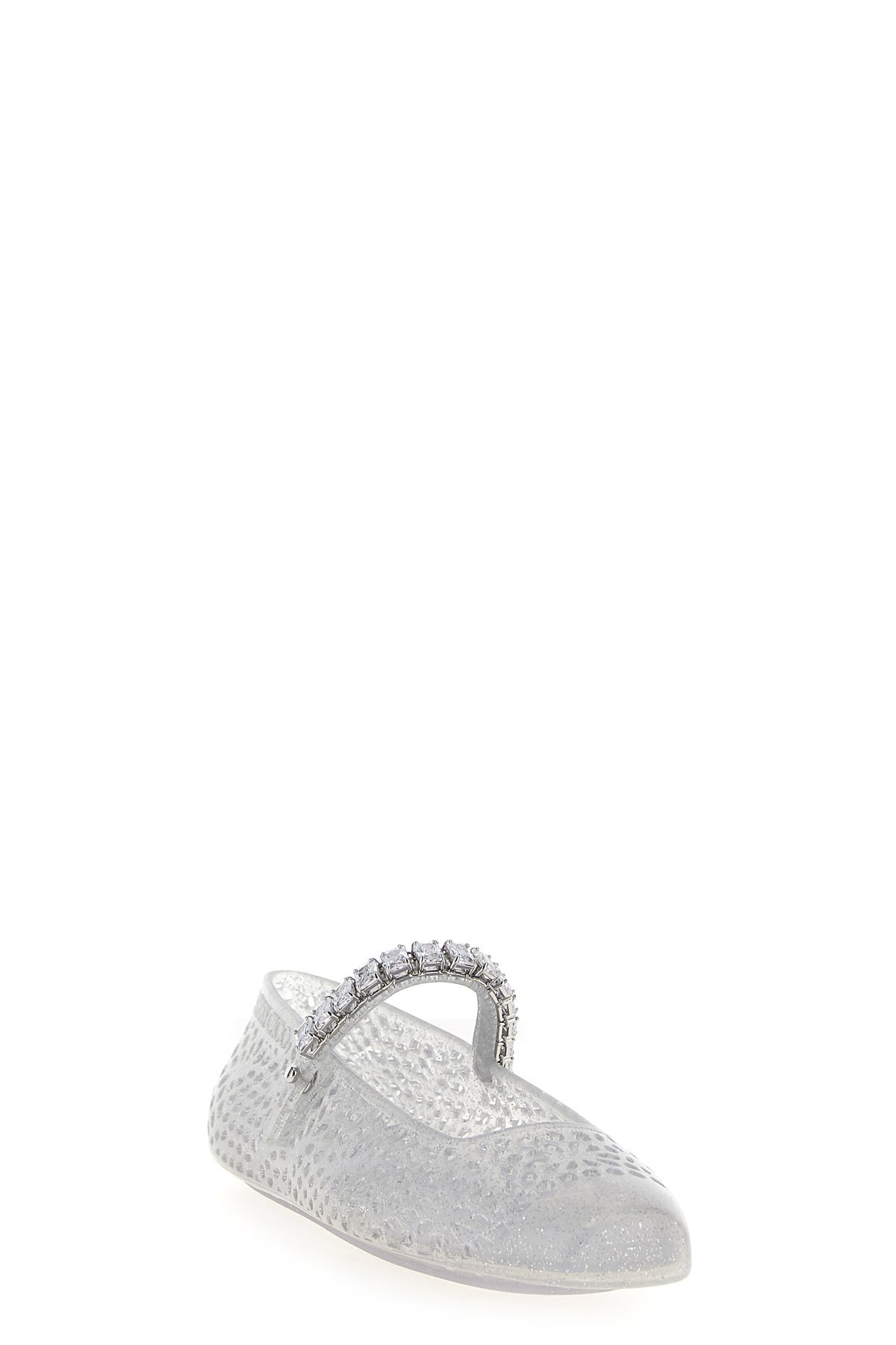 the jelly semi-transparent tpu ballet flats