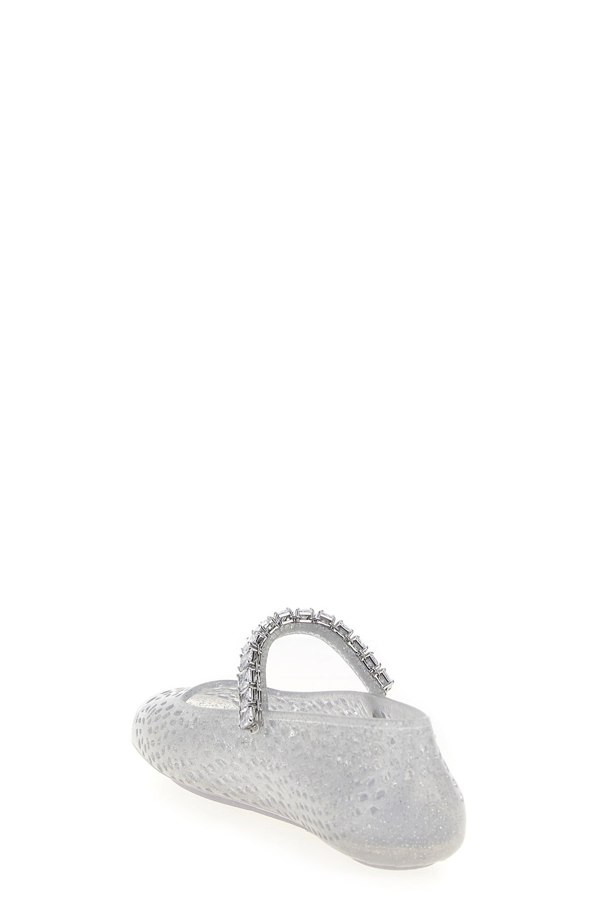 the jelly semi-transparent tpu ballet flats