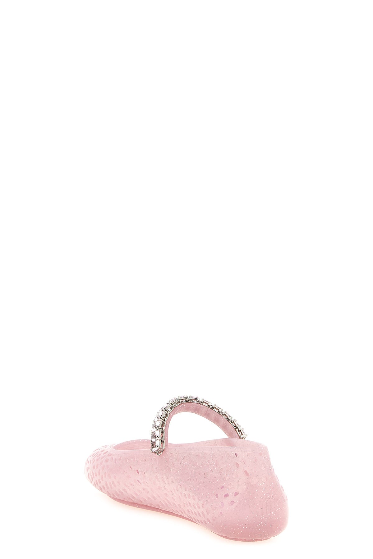 jimmy choo the jelly ballet flats reinterpret the classic mary jane silhouette