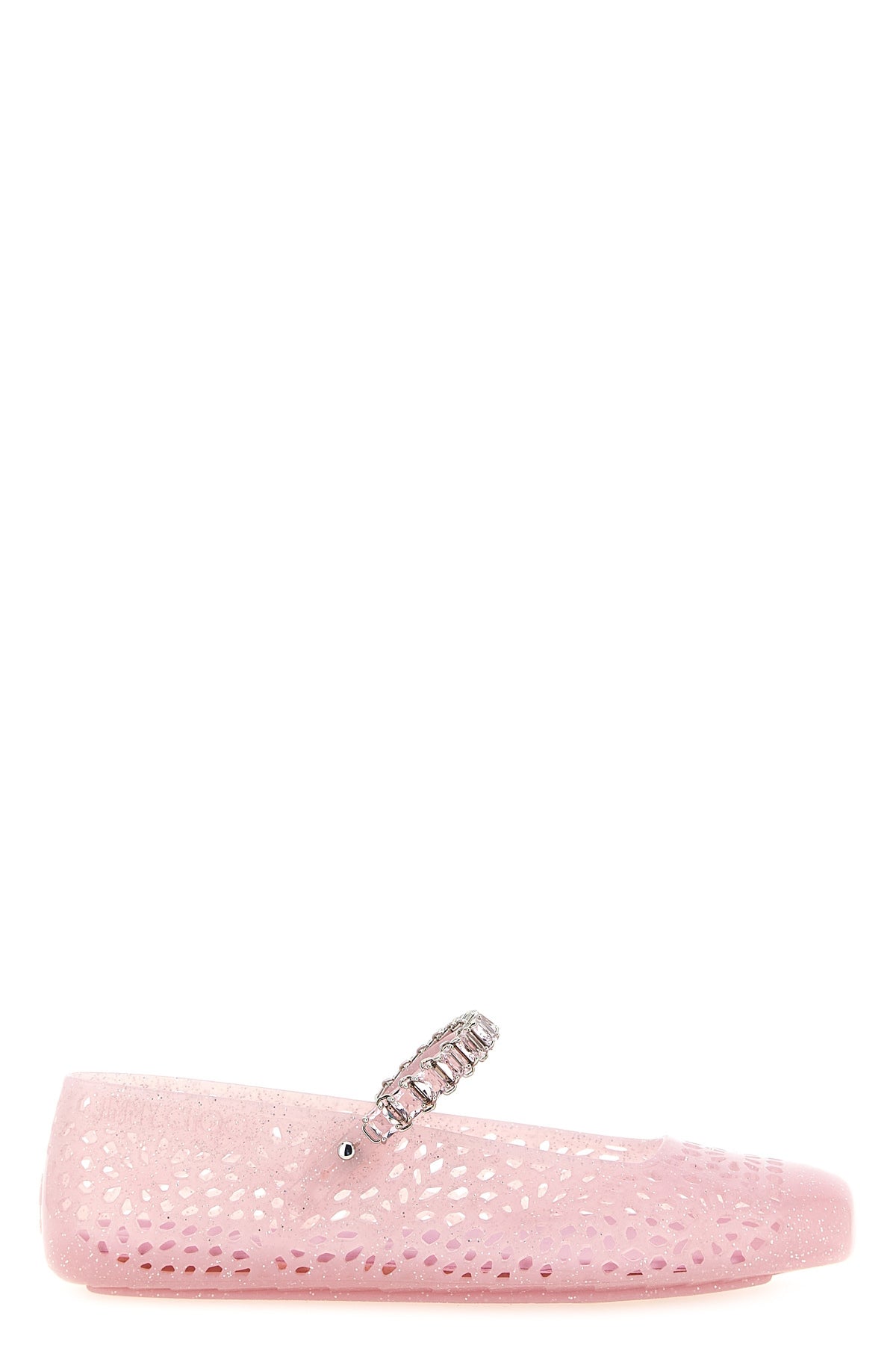 jimmy choo the jelly ballet flats reinterpret the classic mary jane silhouette