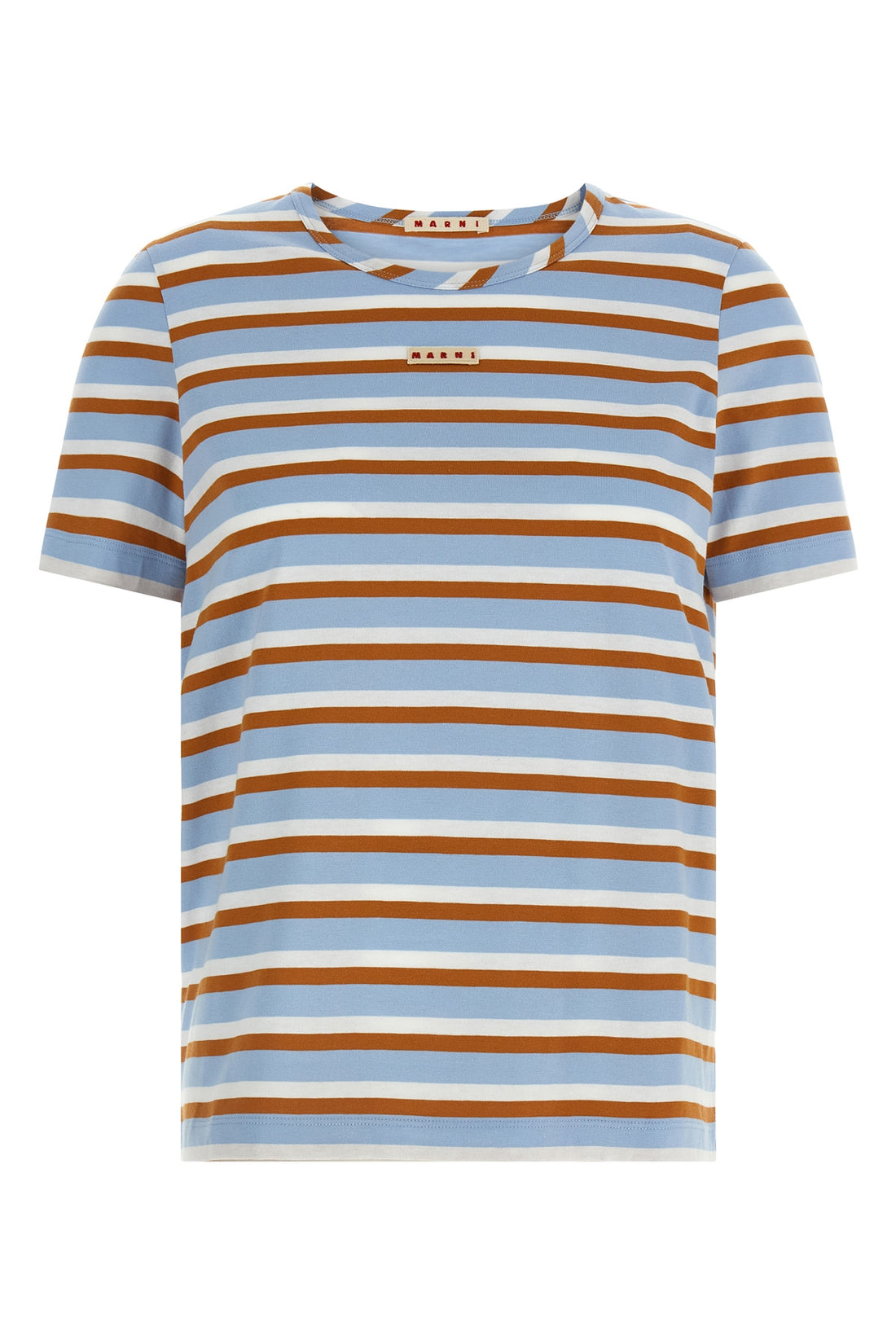 MARNI 36 striped cotton jersey t-shirt