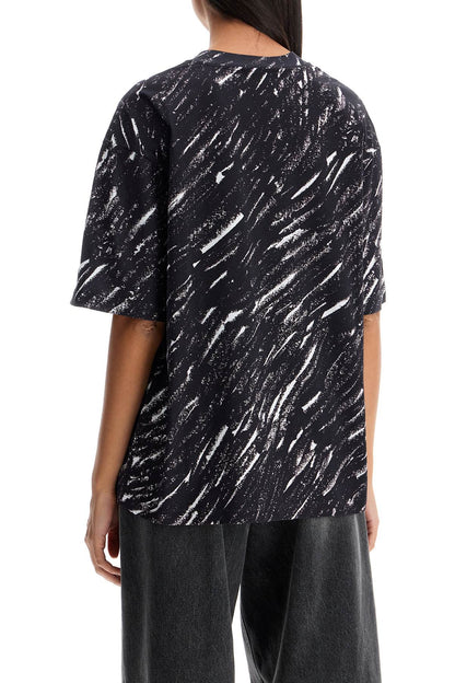 &quot;abstract pattern logo t-shirt with