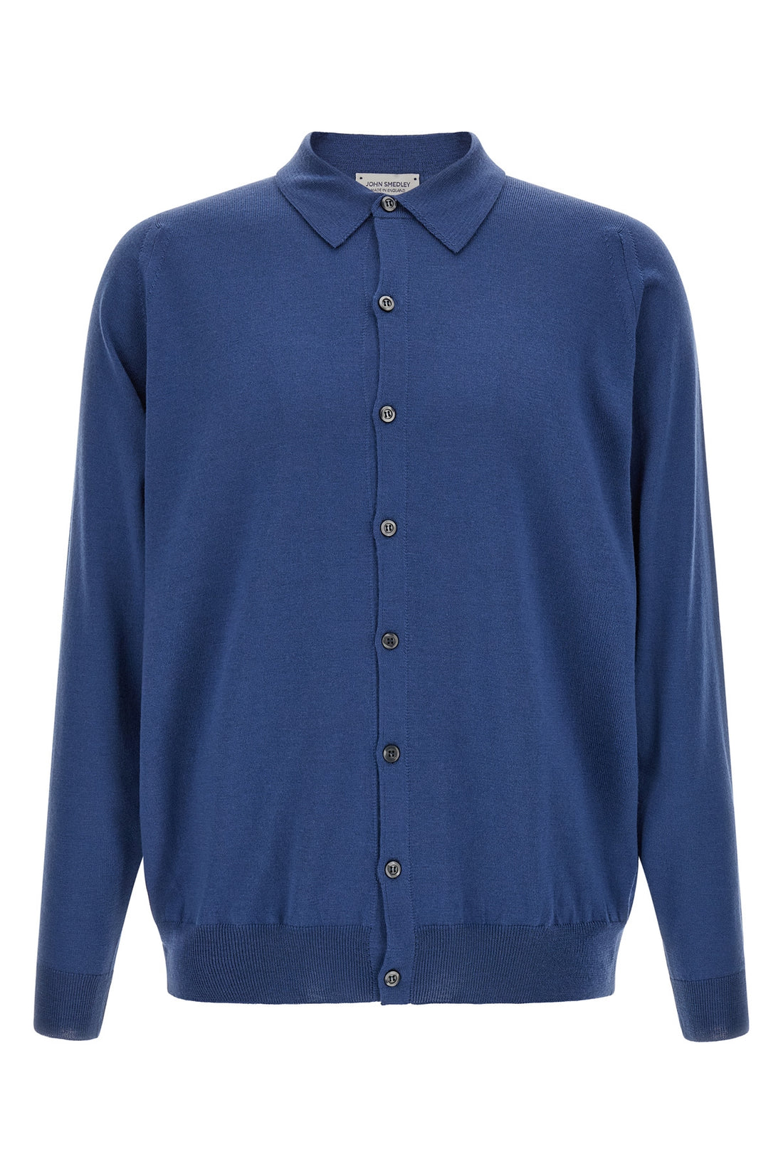 JOHN SMEDLEY L the john smedley tibor knitted shirt