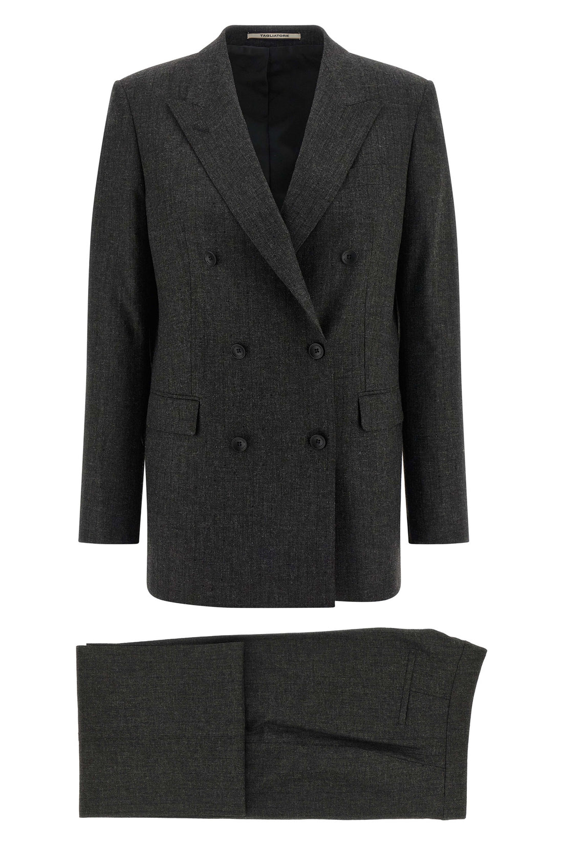 TAGLIATORE 50 jasmine dress in viscose and wool blend mélange