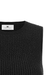 the elisabetta franchi top redefines the essentiality of the wardrobe through an