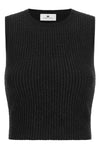 the elisabetta franchi top redefines the essentiality of the wardrobe through an