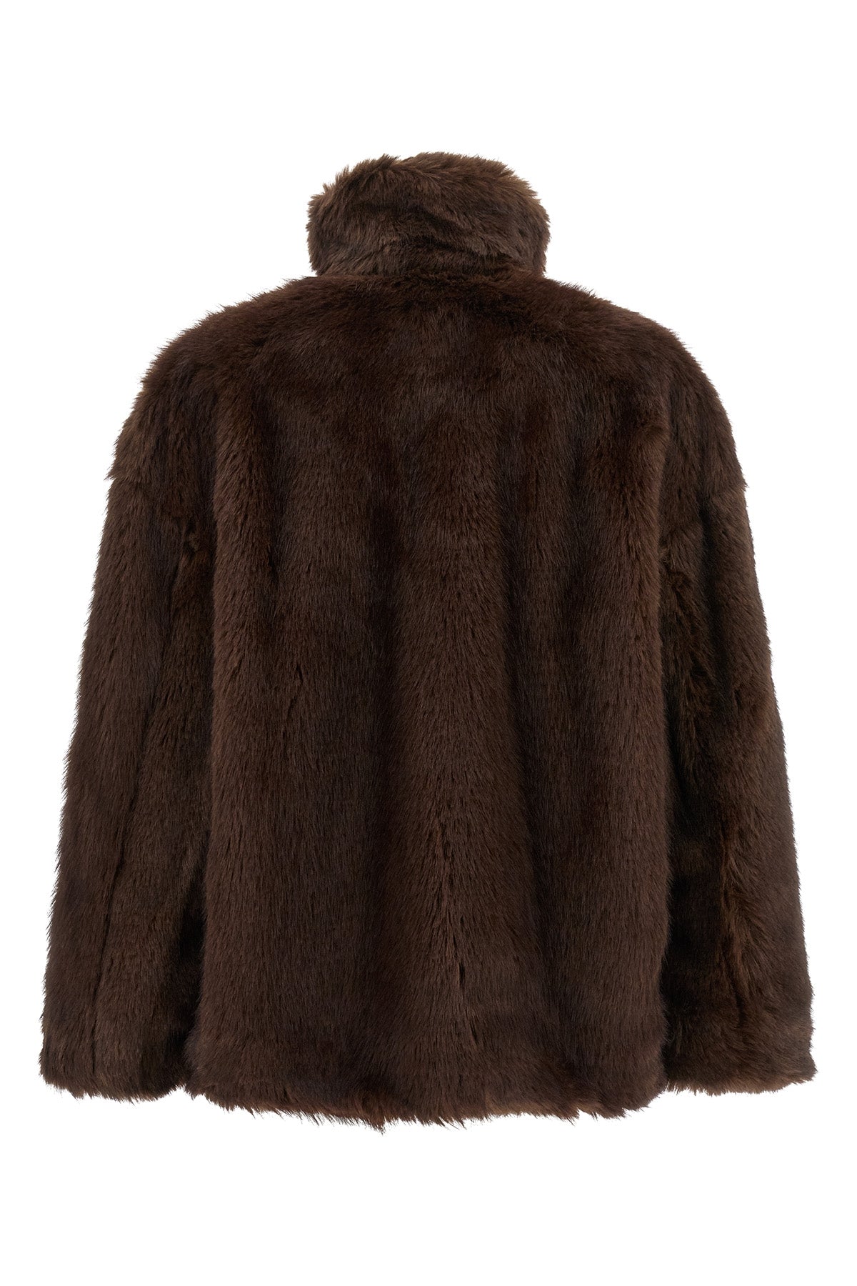 thelatest emma faux fur redefines the codes of winter outerwear through envelo