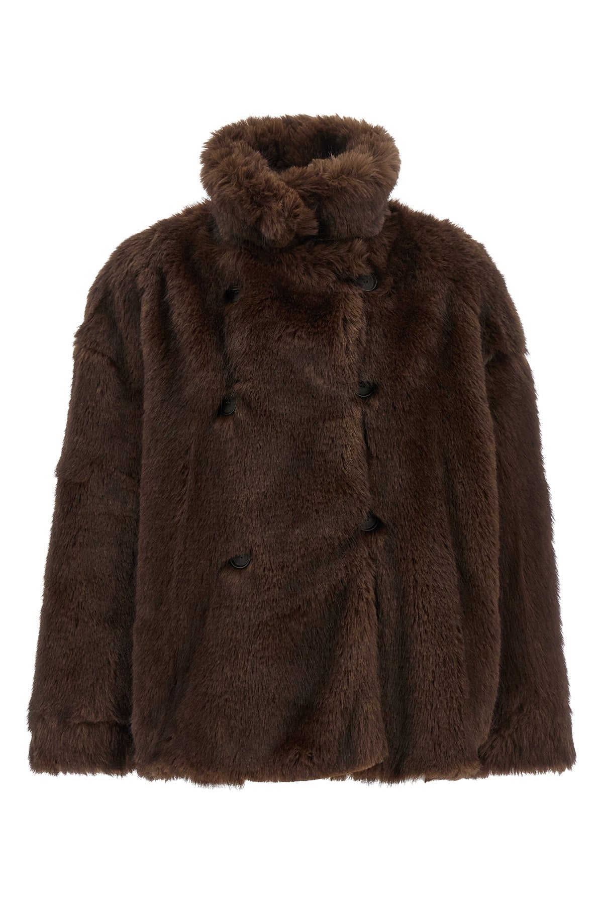 thelatest emma faux fur redefines the codes of winter outerwear through envelo