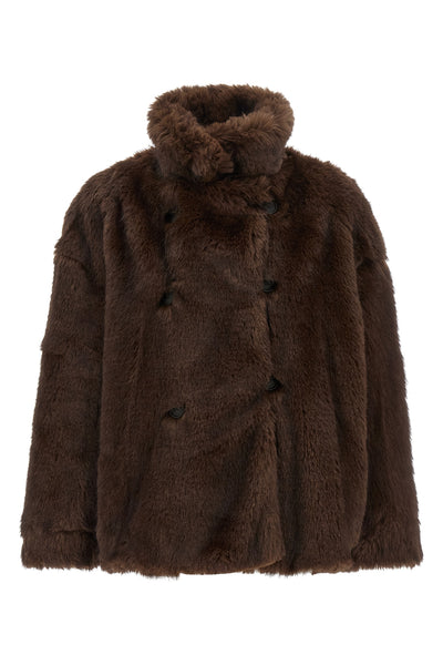 thelatest emma faux fur redefines the codes of winter outerwear through envelo