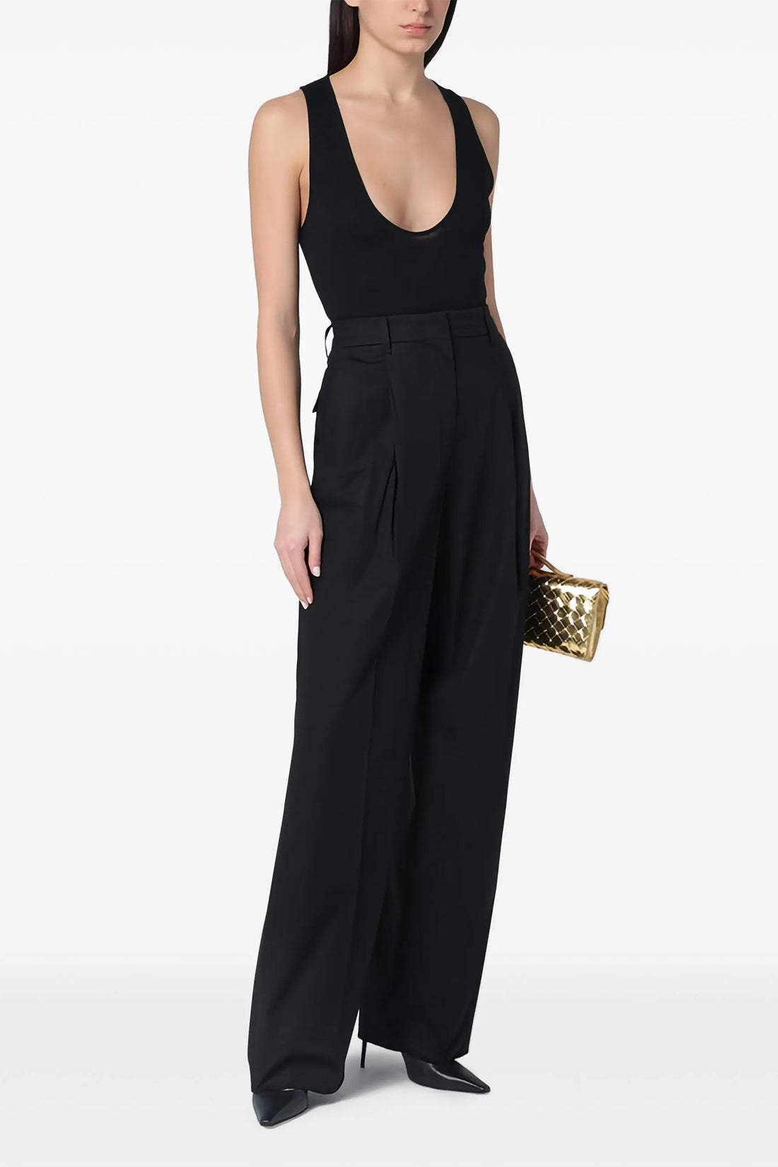THE LATEST 38 alma cotton gabardine trousers