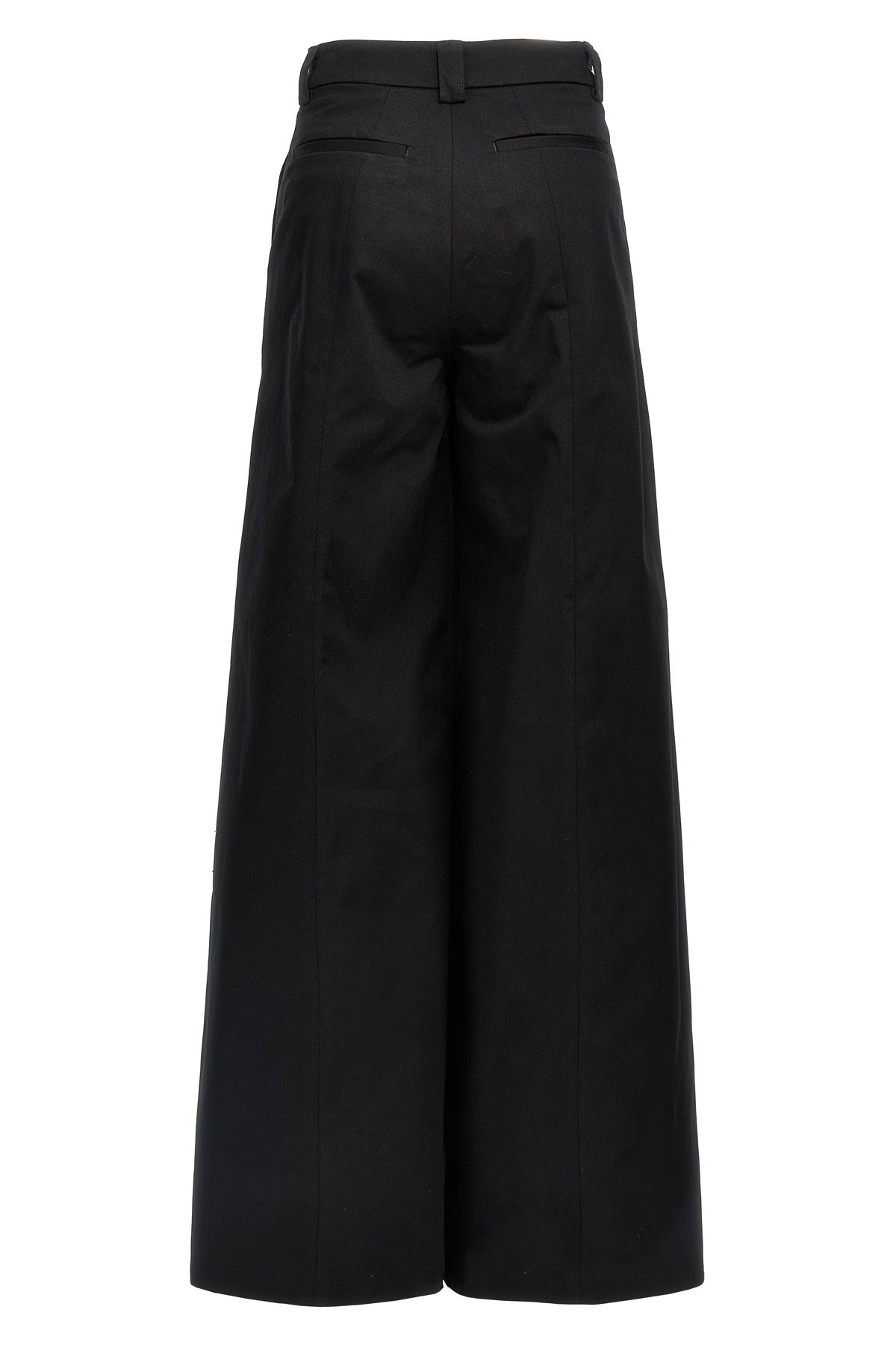 alma cotton gabardine trousers