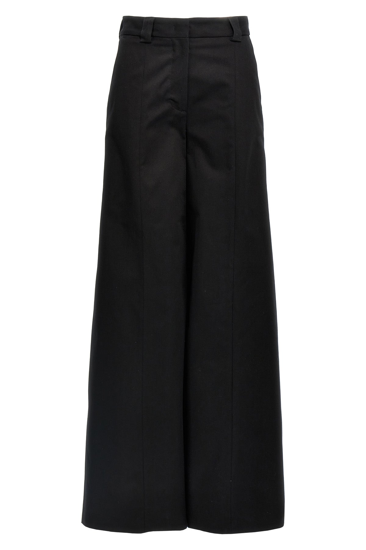 alma cotton gabardine trousers