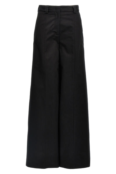 alma cotton gabardine trousers