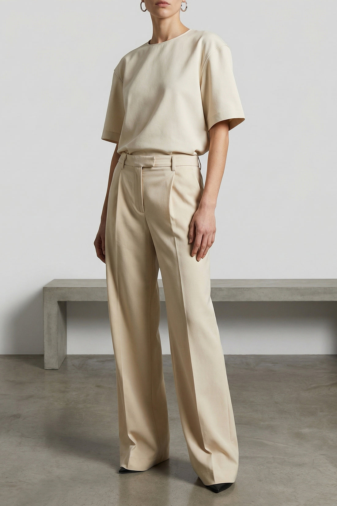 THE LATEST 36 deva cotton gabardine pants
