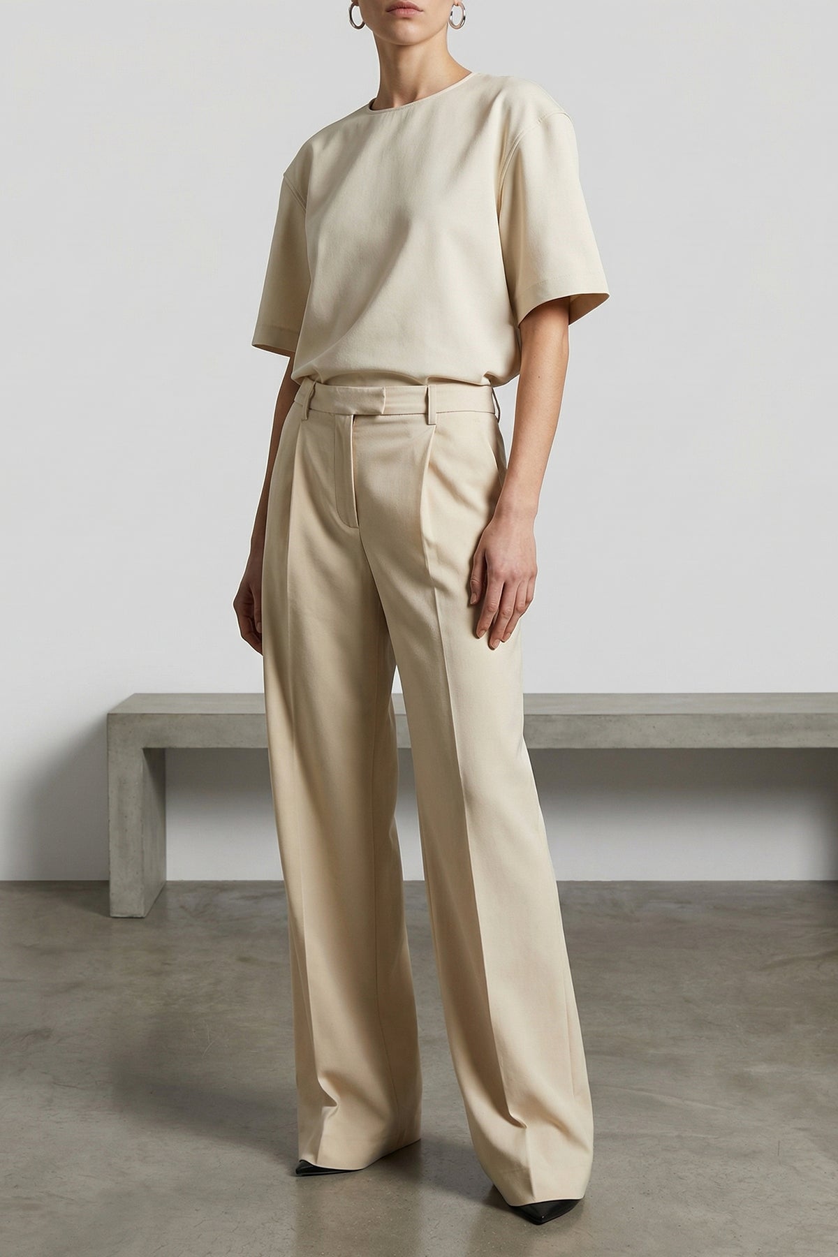 deva cotton gabardine pants