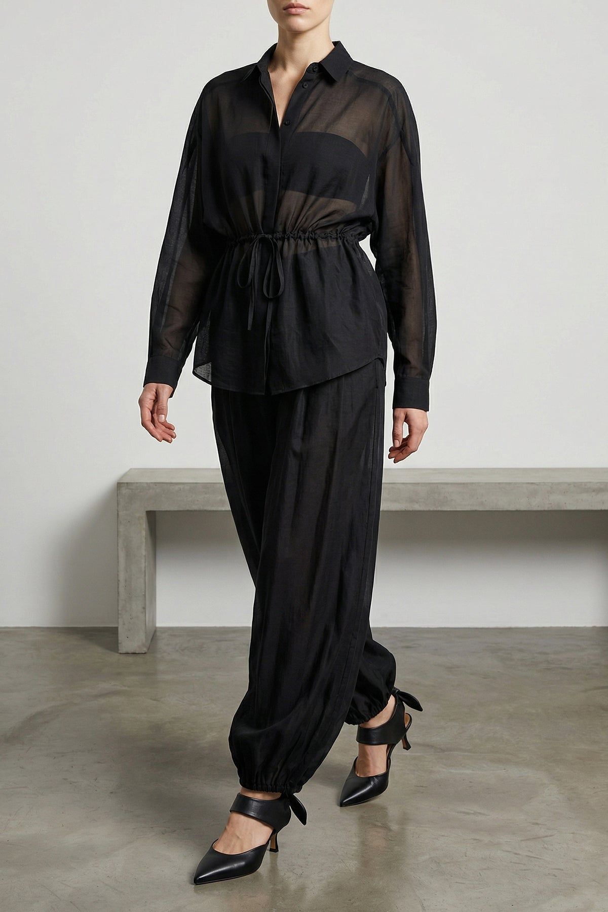 dilan light muslin pants