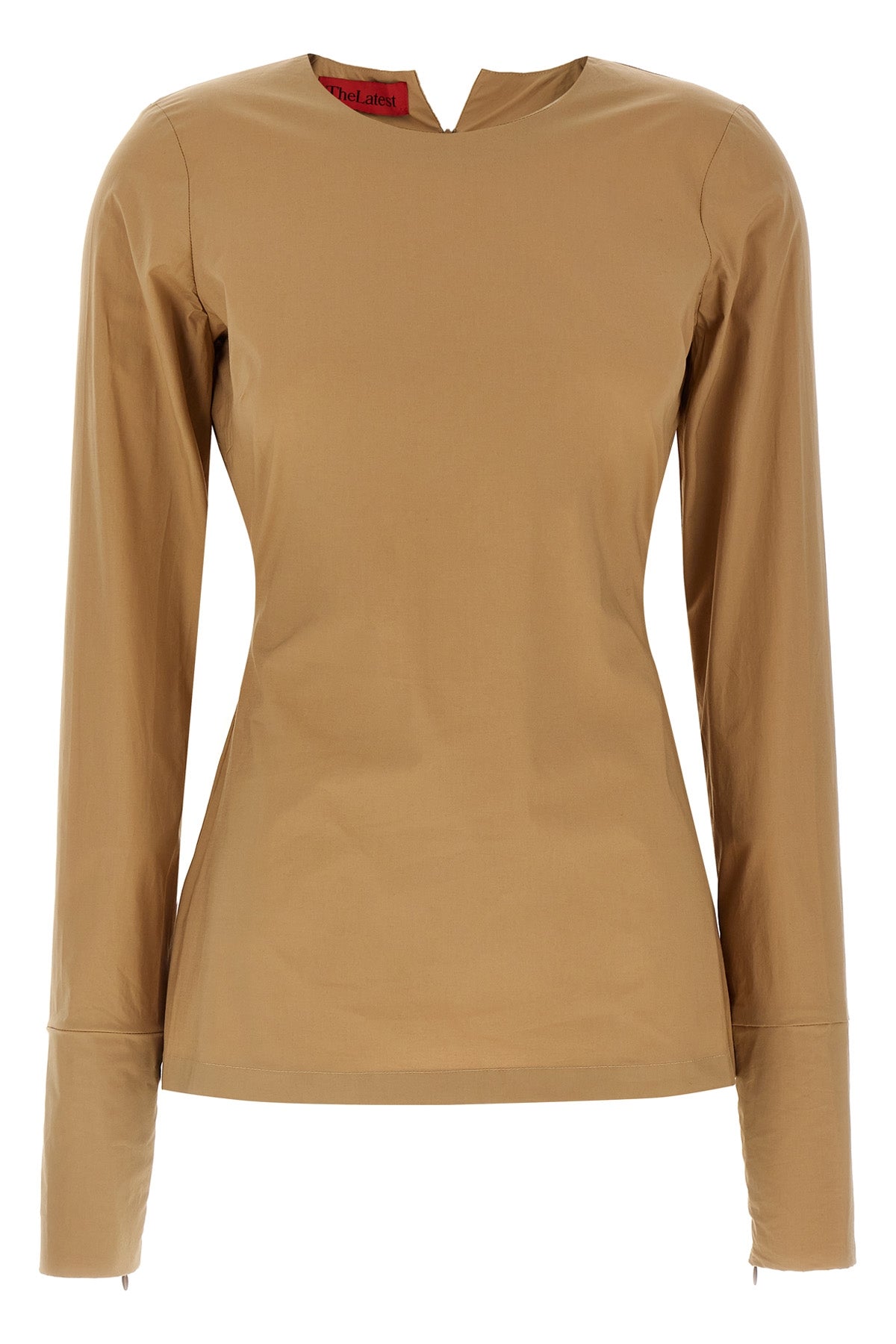 terry cotton poplin t-shirt