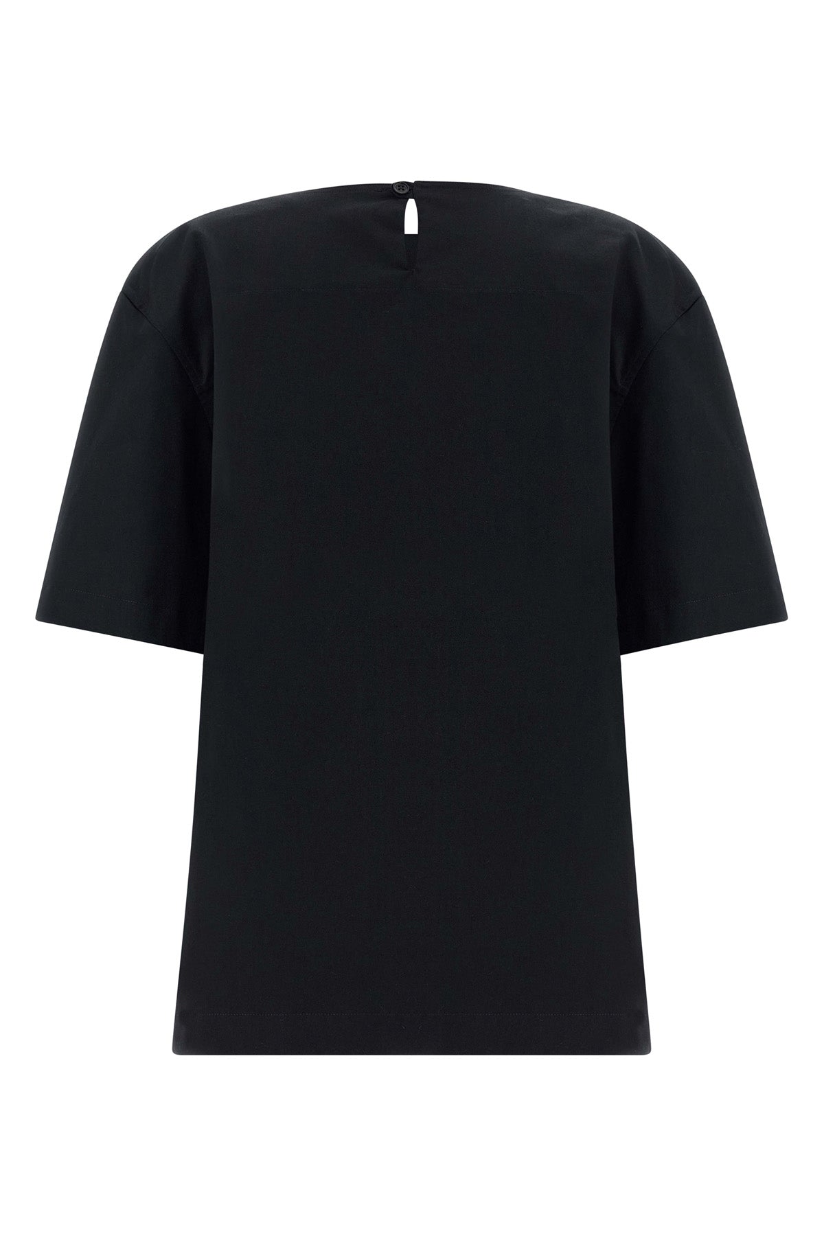 dean rigid cotton gabardine crewneck t-shirt