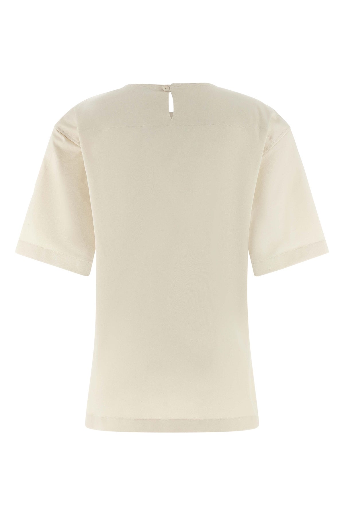 dean rigid cotton gabardine crewneck t-shirt