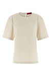 dean rigid cotton gabardine crewneck t-shirt