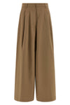 daisy long skirt in cotton gabardine
