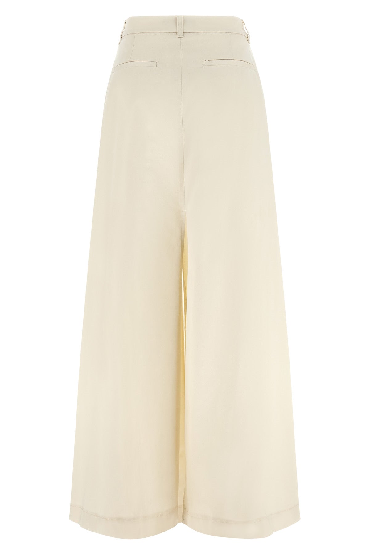 daisy long skirt in cotton gabardine
