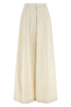 daisy long skirt in cotton gabardine