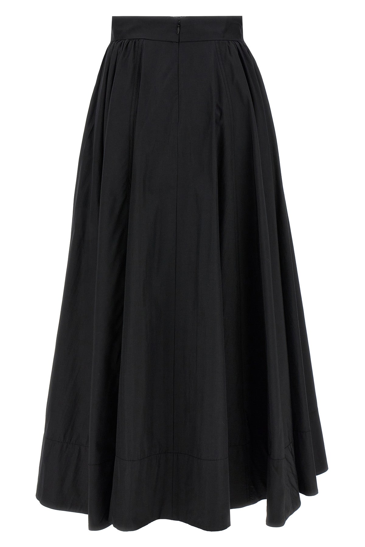 winona long skirt in cotton taffeta