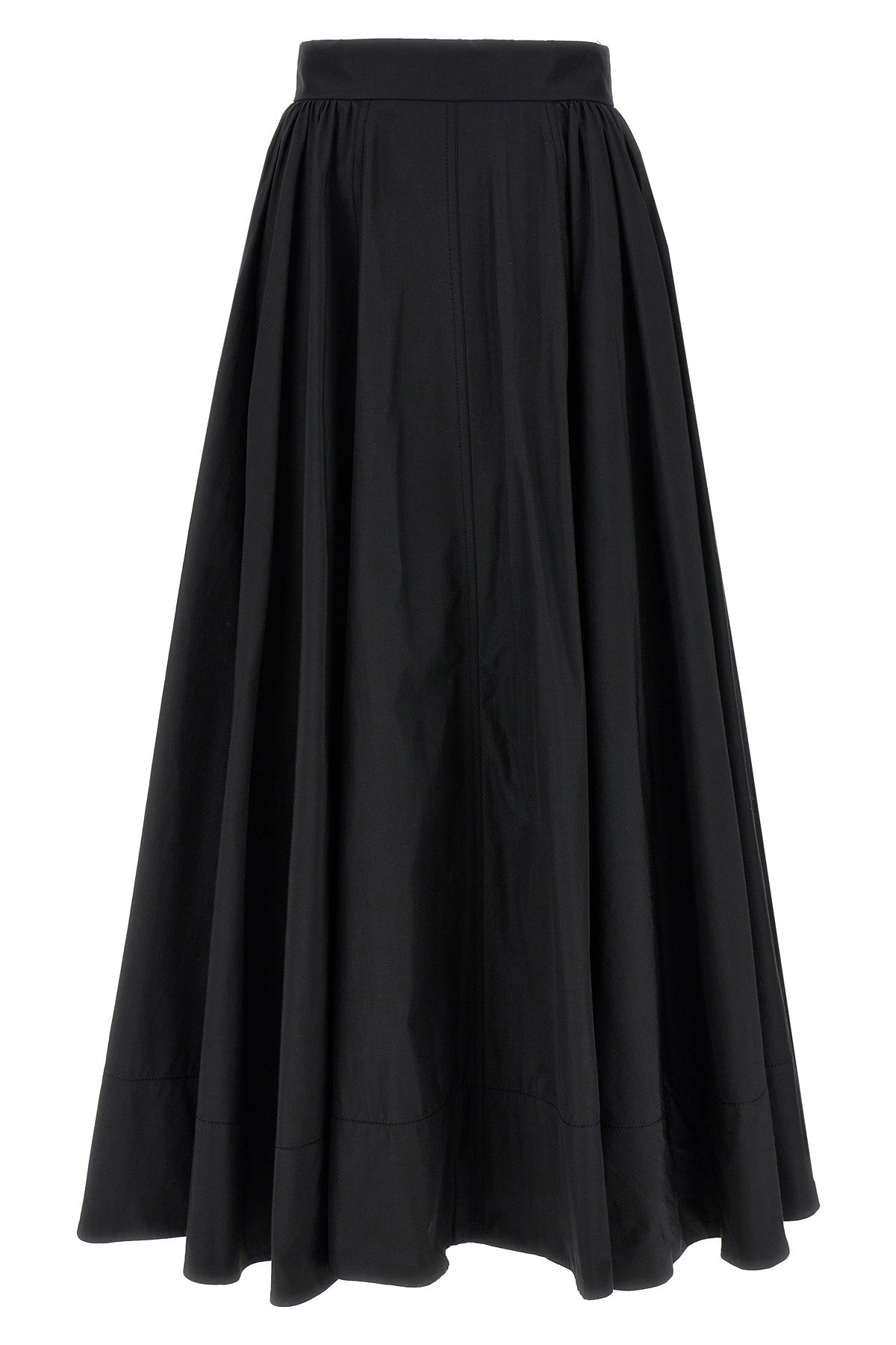 winona long skirt in cotton taffeta