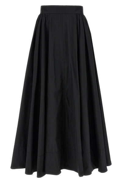 winona long skirt in cotton taffeta