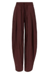 cotton taffeta pants