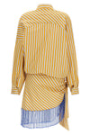 mini jolene dress in striped cotton poplin