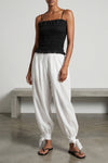 noor trousers in light cotton muslin