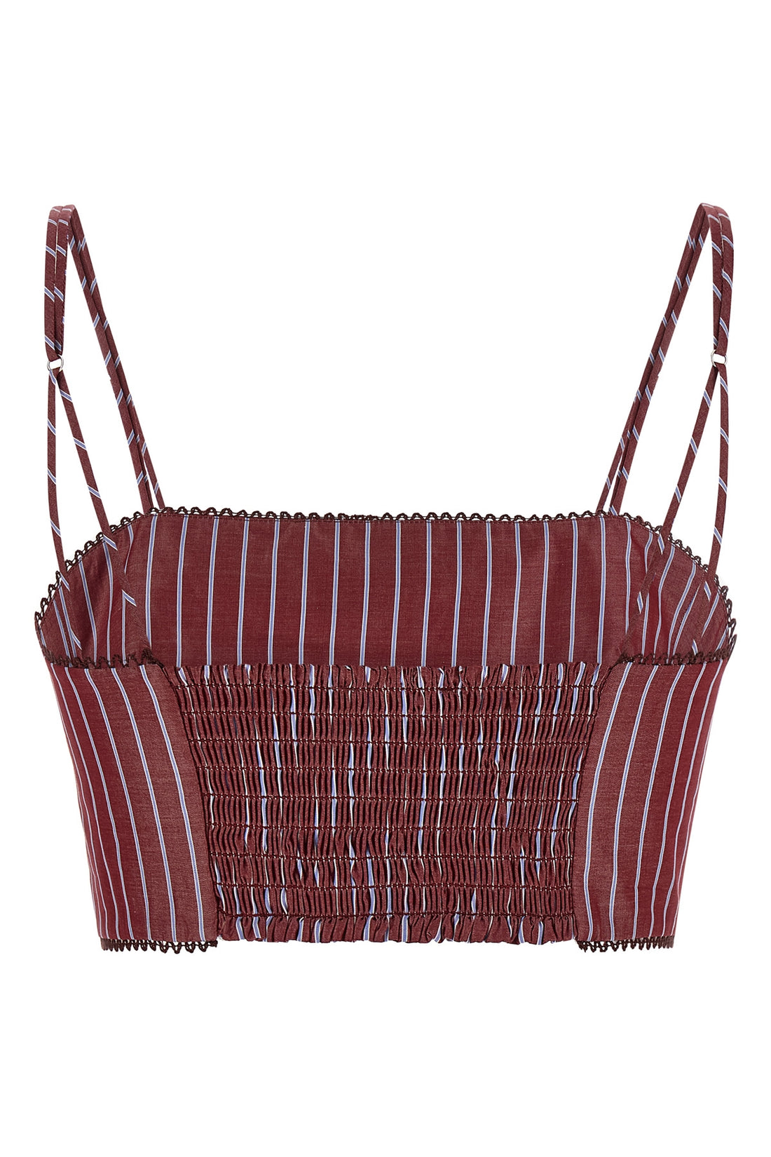 THE ANDAMANE M carrie top in cotton poplin
