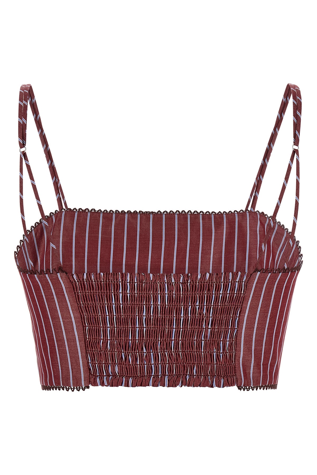 carrie top in cotton poplin