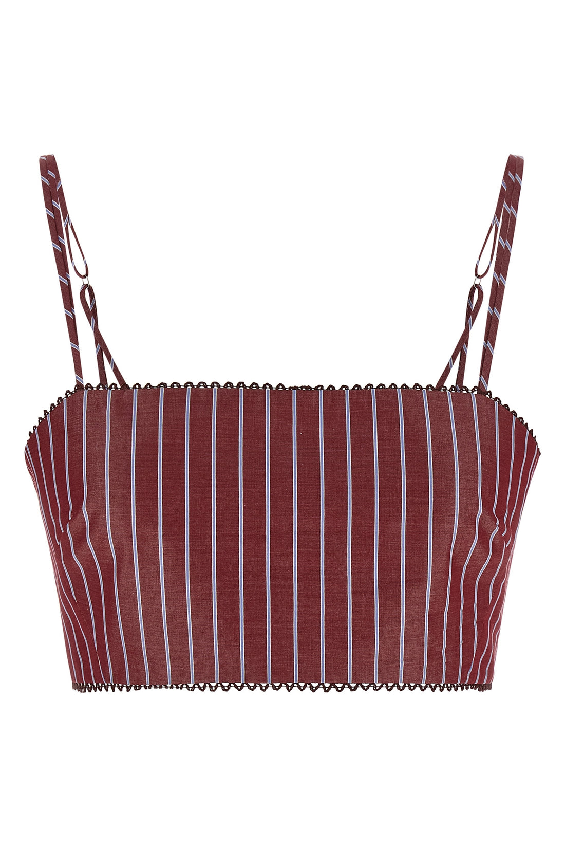 THE ANDAMANE M carrie top in cotton poplin