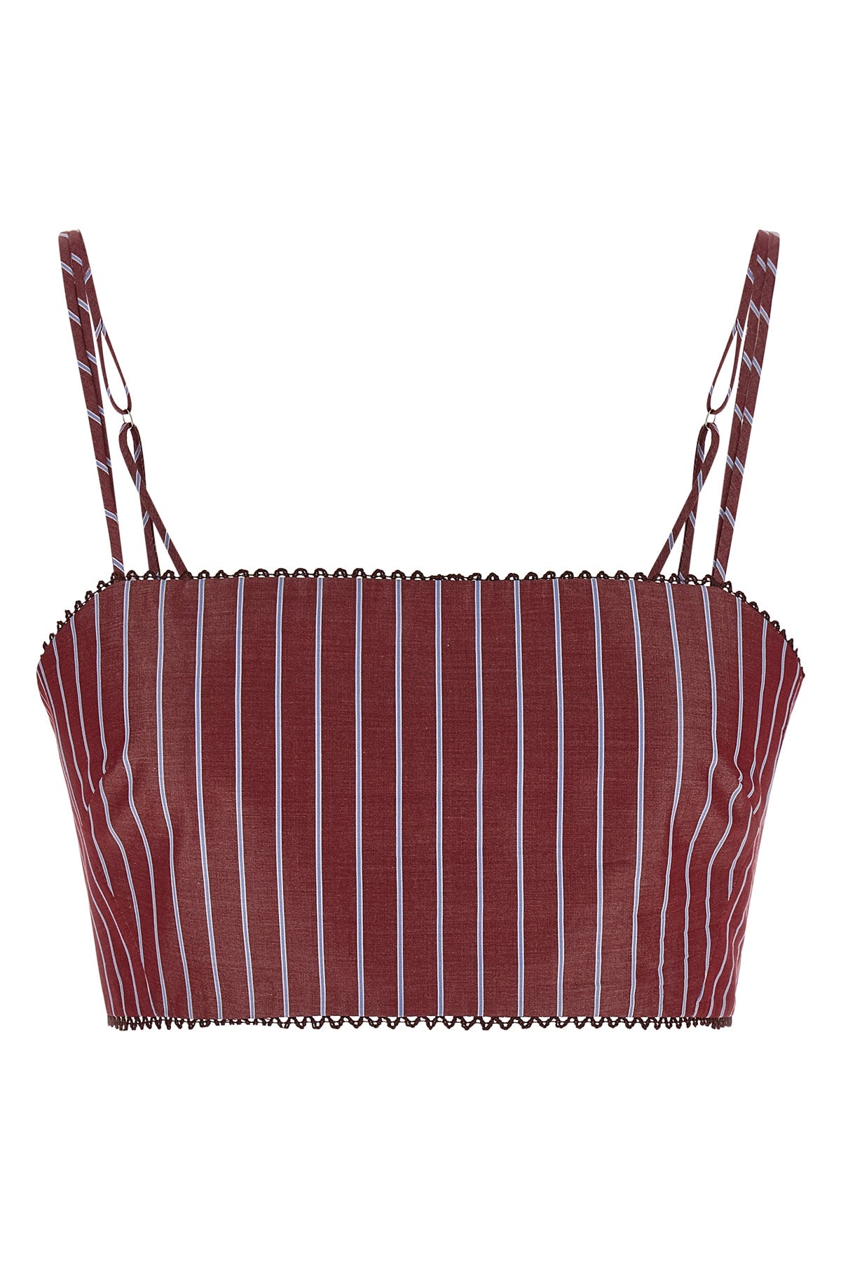 carrie top in cotton poplin